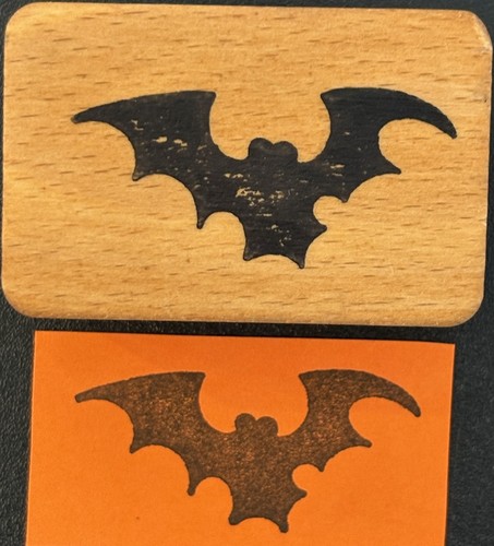 Timbro gomma pipistrello