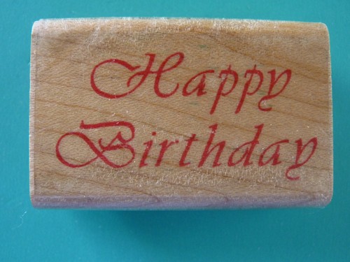 Buon compleanno timbro - buon, in