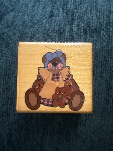 Timbro gomma legno - , orso