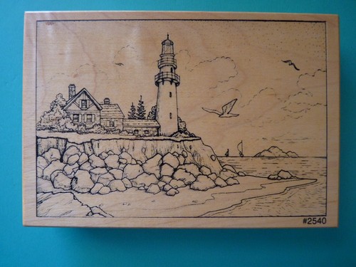 Paesaggio faro riva - paesaggio,